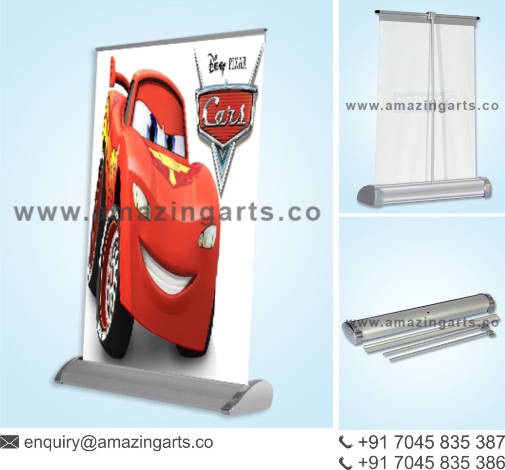 MINI ROLL UP STAND